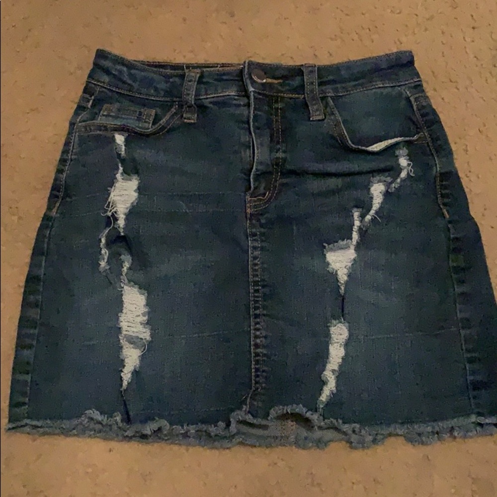 Ripped skirt